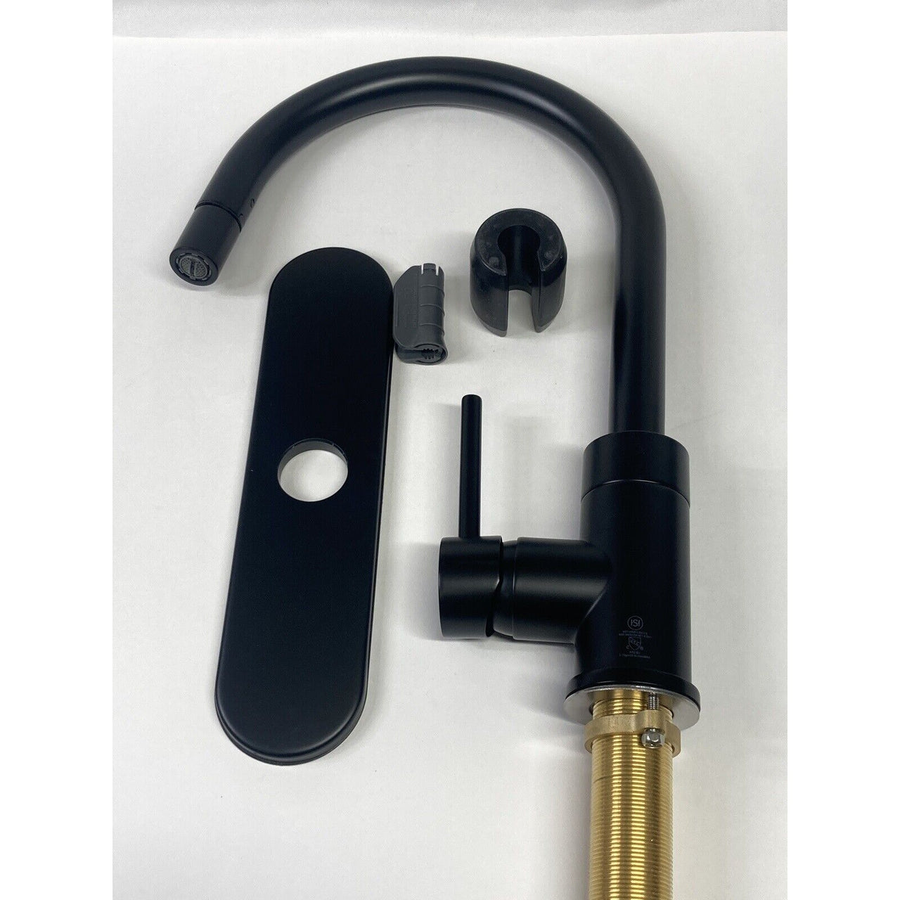 Signature Hardware 484779 Ravenel 1.75 GPM Pull Down Bar Faucet-Matte Black READ