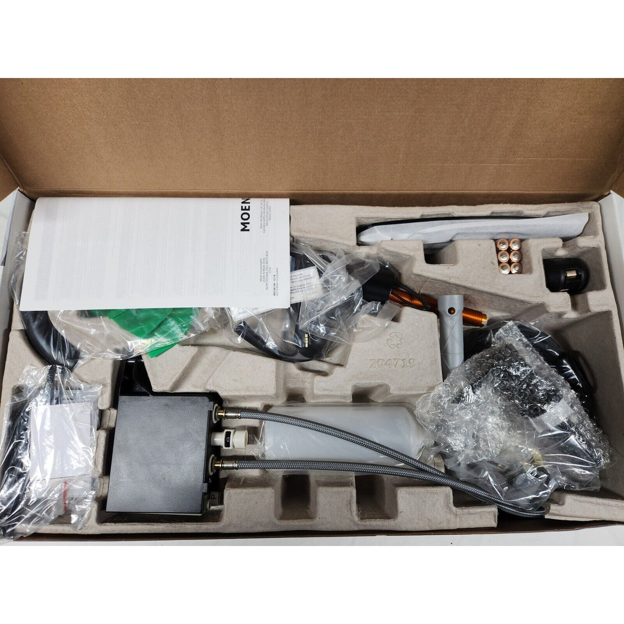 Moen 87014EWBL Essie Pull-Down Sprayer Touchless Kitchen Faucet - Matte Black