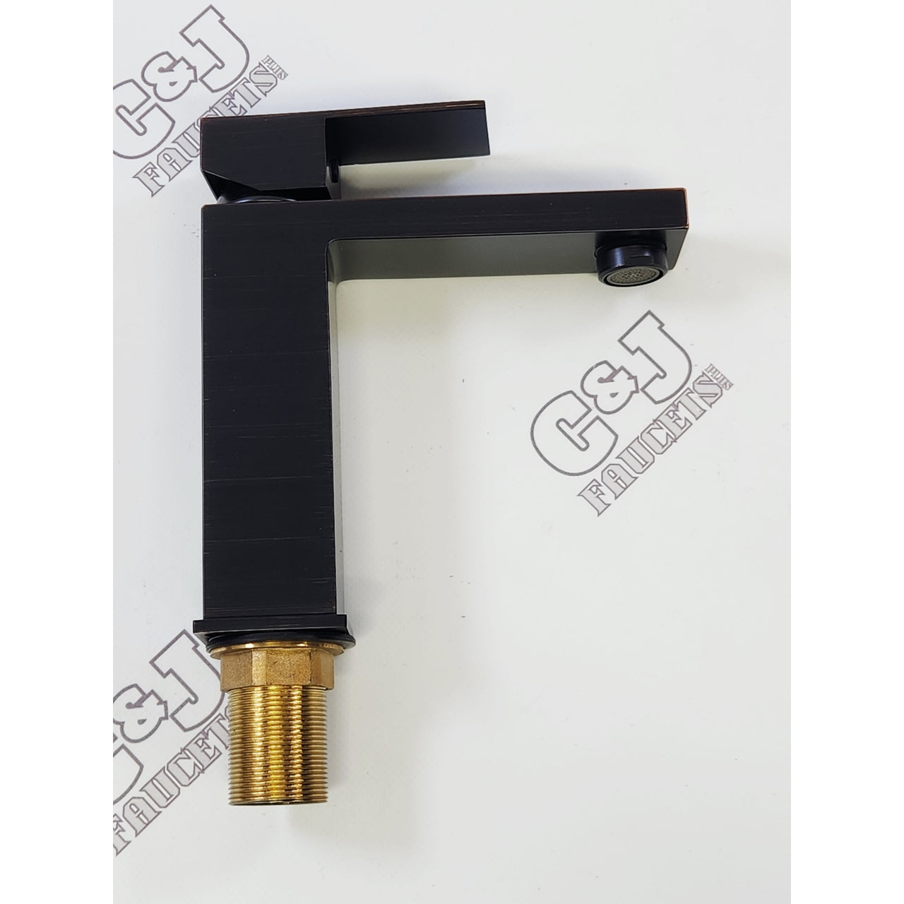 BWE A-96006-ORB-2 Single Hole Low Arc Bathroom Sink Faucet - Oil Rubbed Bronze