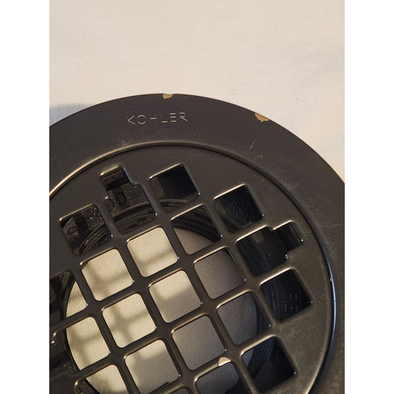 Kohler 9132-2BZ Round Shower Drain with Grid Strainer - Oil Rubbed Bronze. *READ