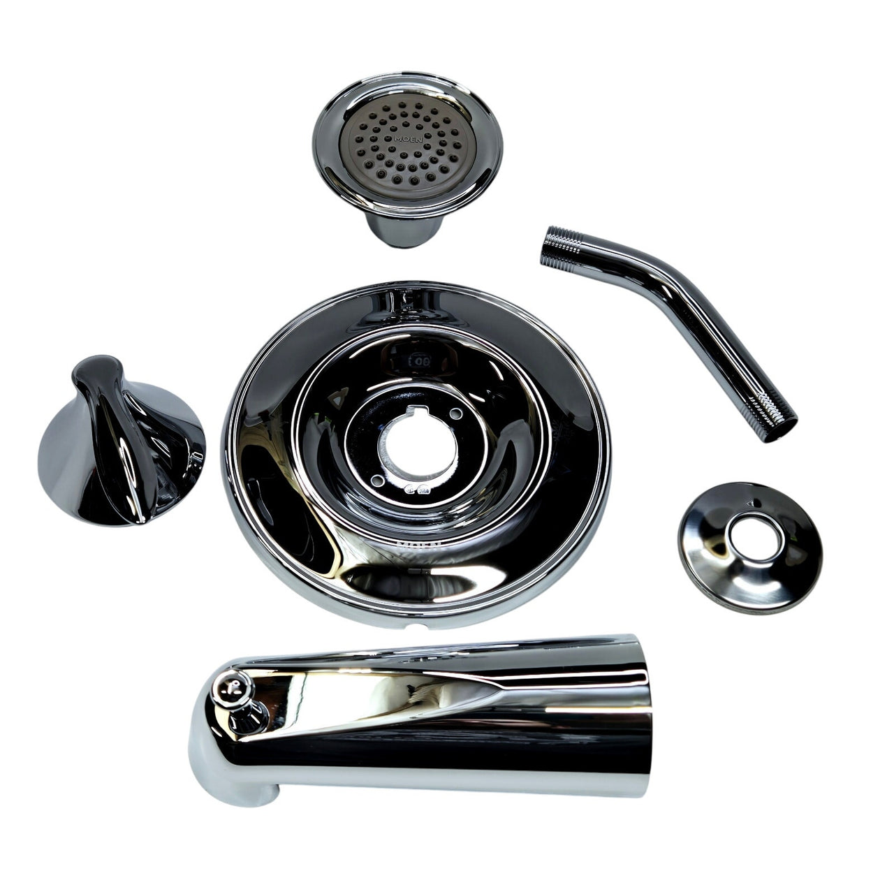 Moen T2133 Eva Posi-Temp 2.5 GPM Pressure Balanced Tub and Shower Trim - Chrome