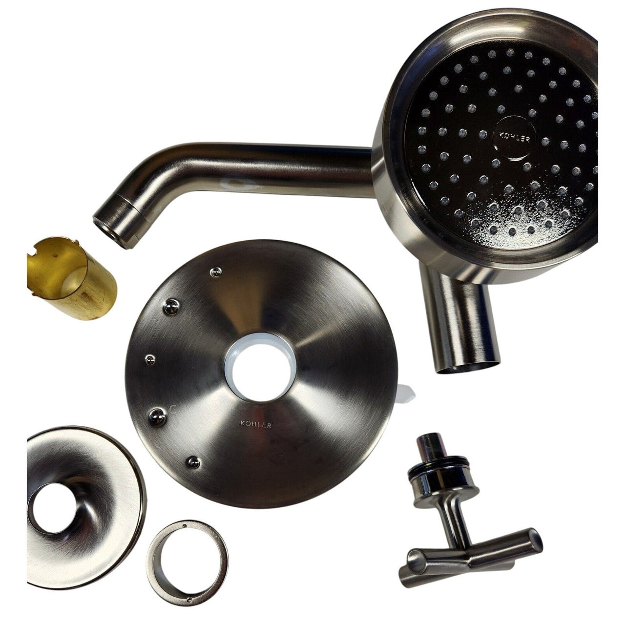 Kohler TS14422-3-BN Purist Shower Combo, NO Valve- Vibrant Brushed Nickel *READ