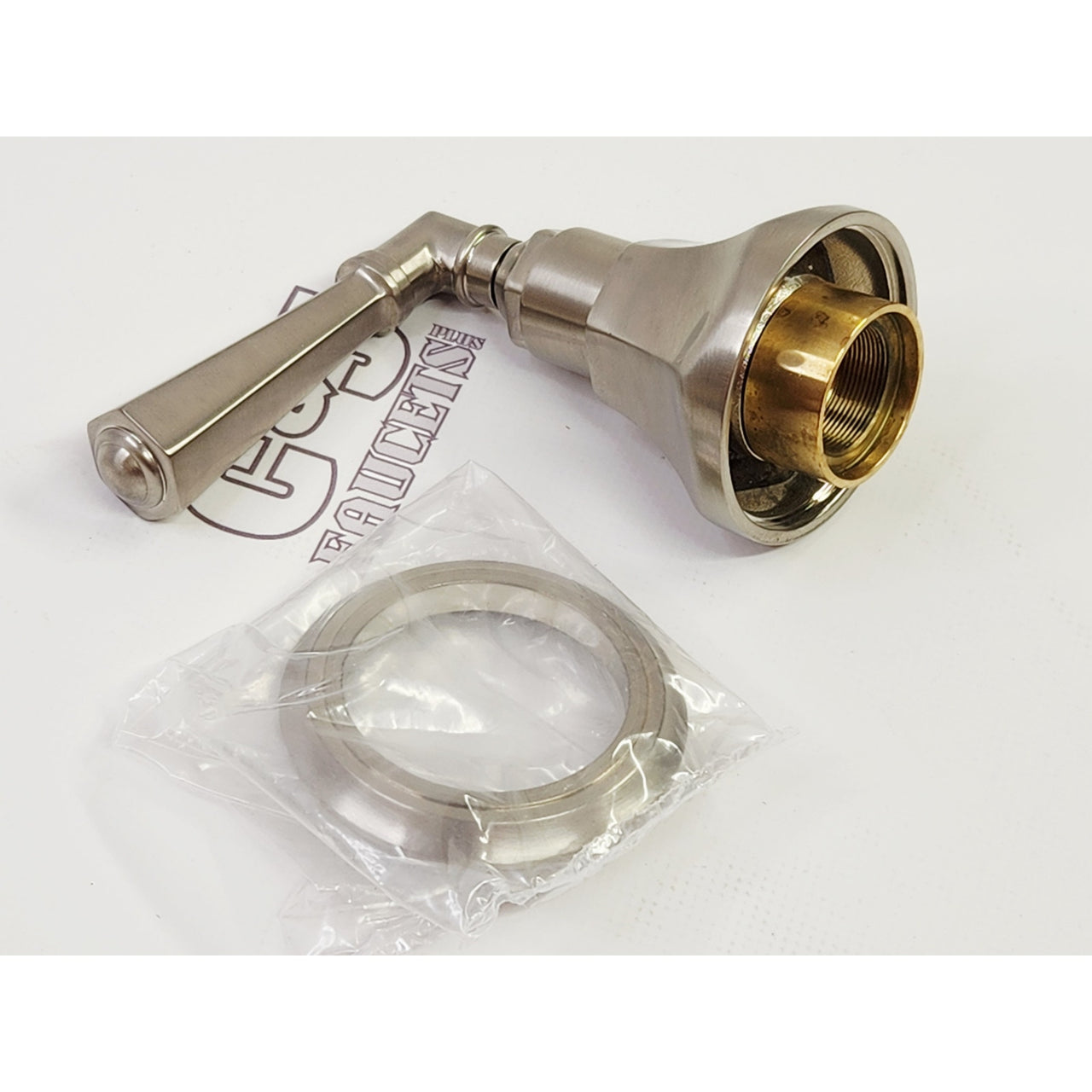 Rohl A4812LMSTNTO Palladian Shower Volume Control Valve Trim Only - Satin Nickel