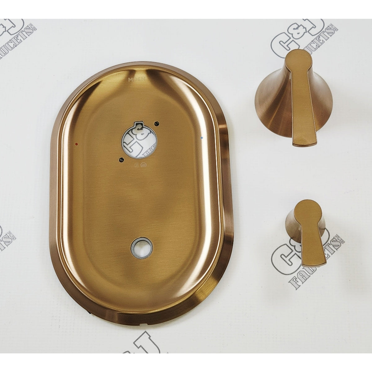 Moen T2195BZG Jase 3 Function Pressure Balanced Shower Valve Trim - Bronzed Gold