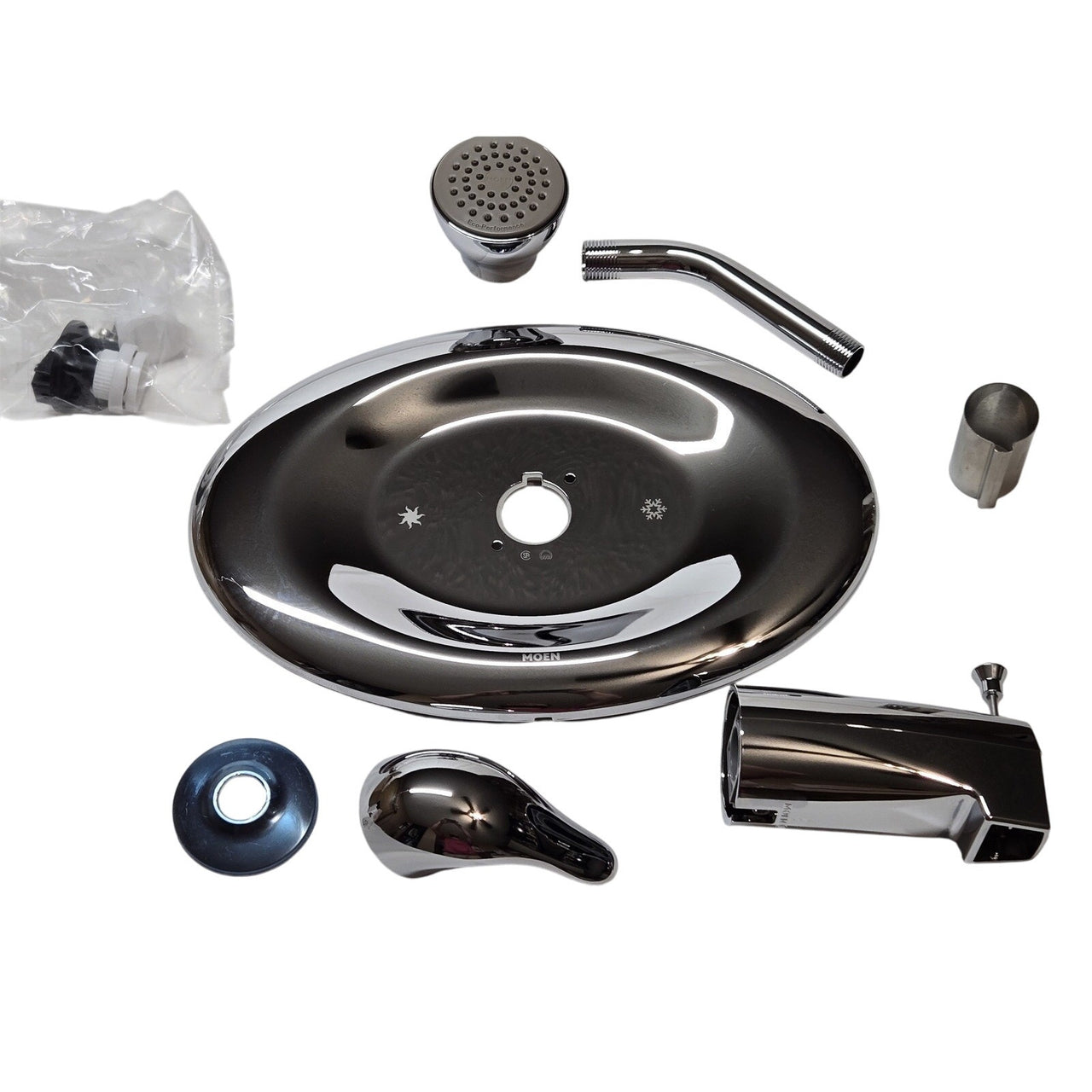 Moen TL2369EP Chateau Posi-Temp Eco-Performance Tub/Shower Trim Kit - Chrome