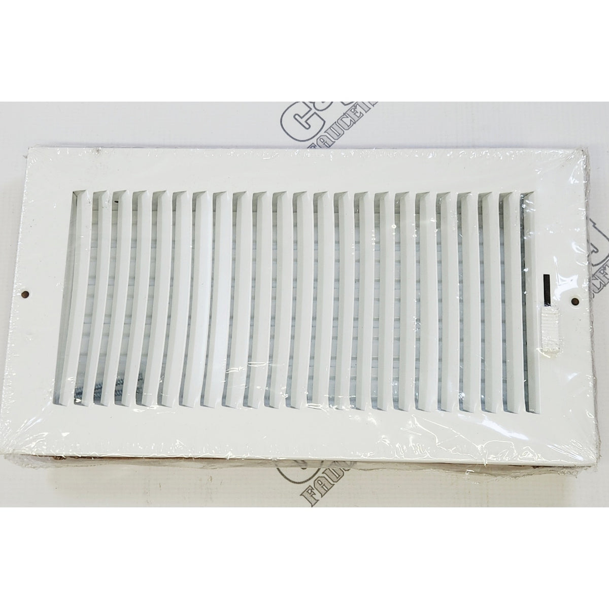 Proselect PS1WW12U 12" x 6" Ceiling Sidewall Register Vent Cover - White