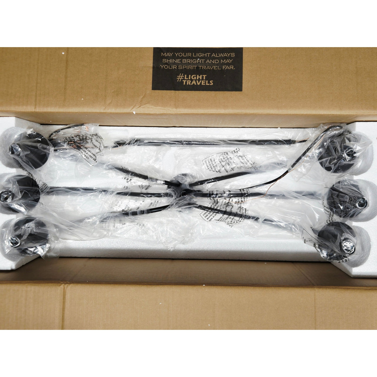 Bellevue EGCH19411MBK Nerita 6 Light 30" Taper Candle Chandelier - Matte Black