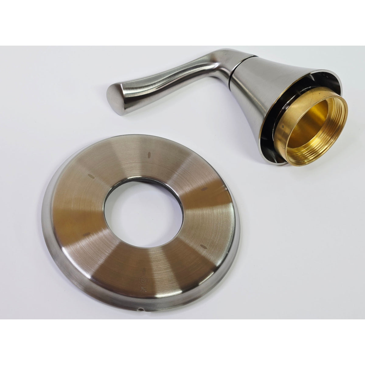 Signature Hardware 447681 Provincetown Diverter Trim No Valve-Brush Nickel READ