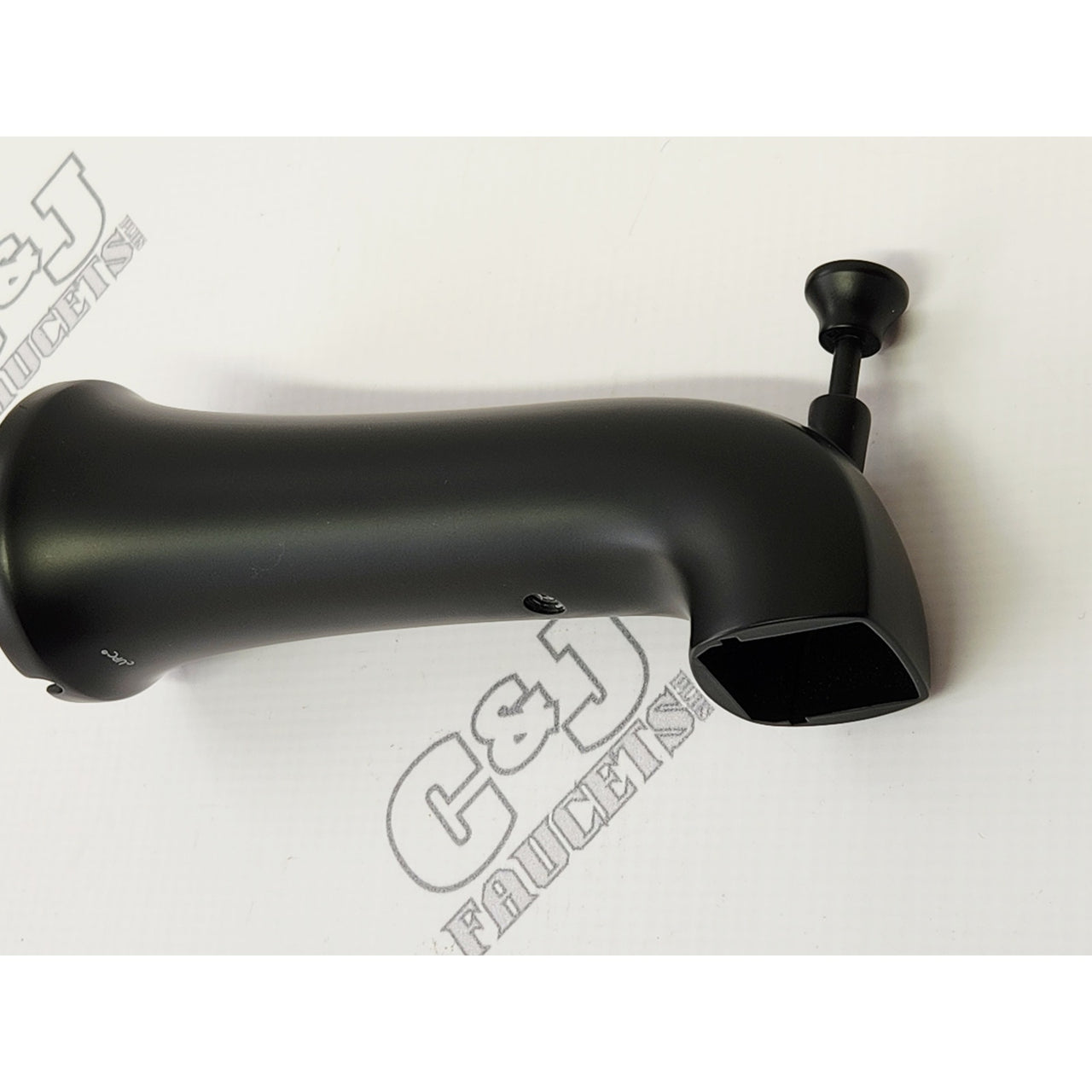 Kohler 28563-BL Tempered 6-3/8" Integrated Diverter Tub Spout - Matte Black