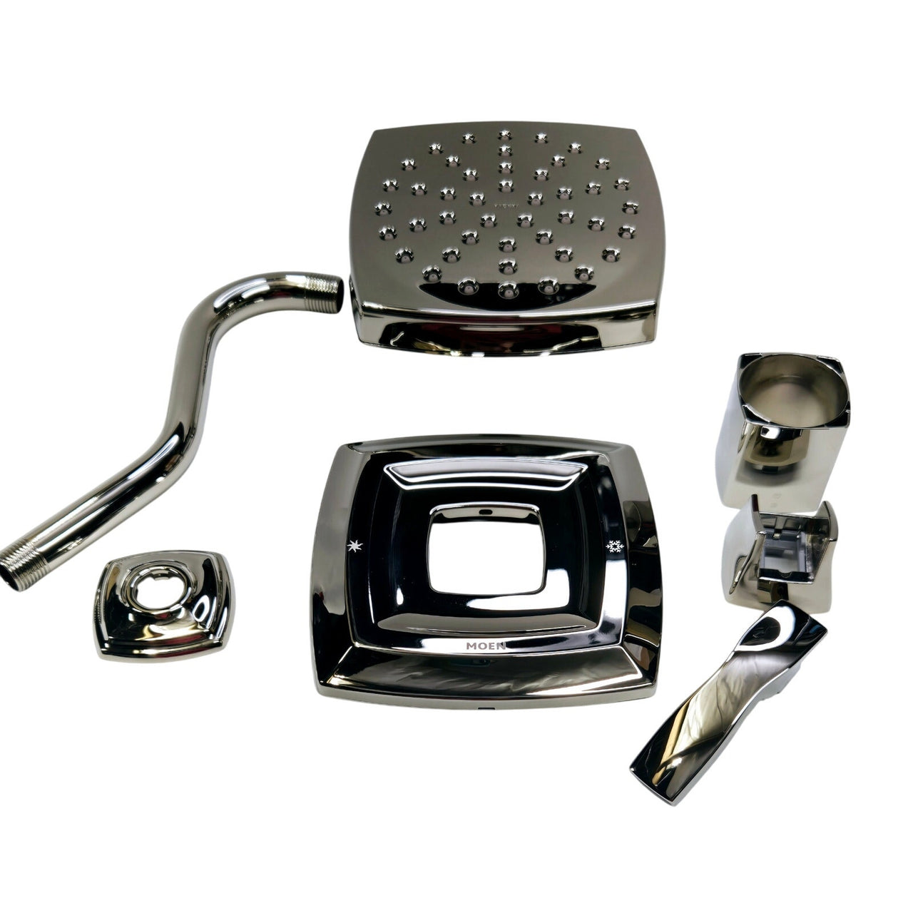 Moen UT3692EPNL Voss Collection M-CORE 3 Shower Trim Kit, 1.75GPM -Polish Nickel