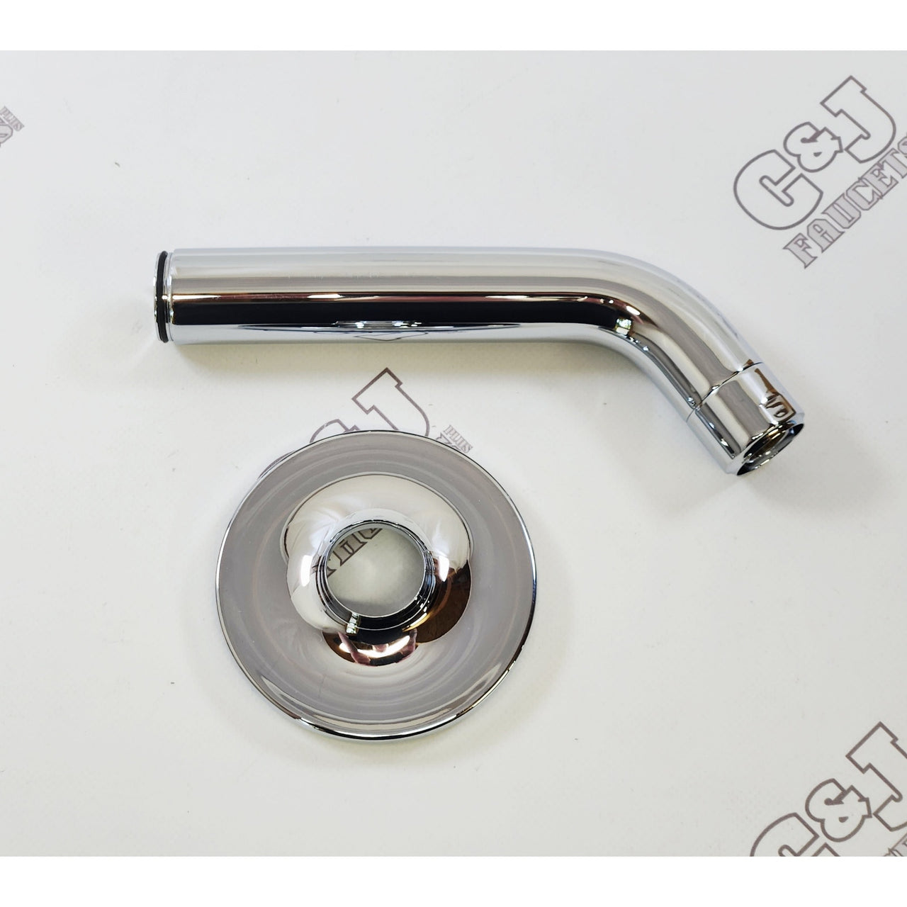 Kohler 933-CP Purist Wall Mount Shower Arm and Flange - Polished Chrome READ