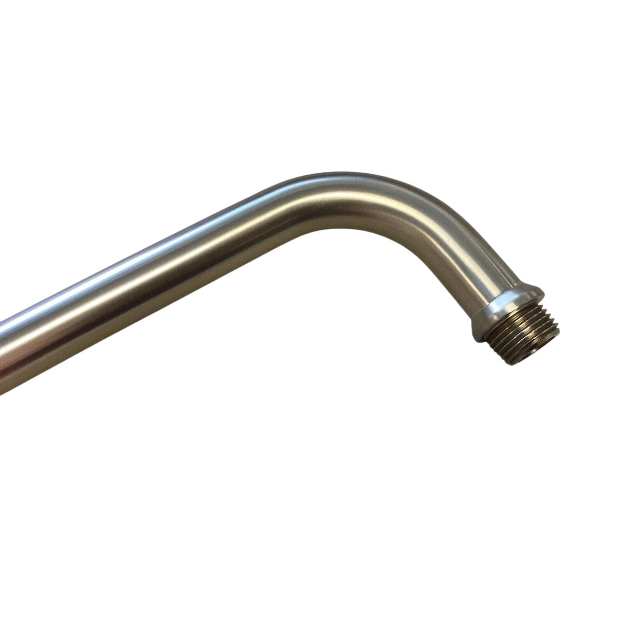 Signature Hardware 400067 15 inch Extended Shower Arm Only - Brushed Nickel