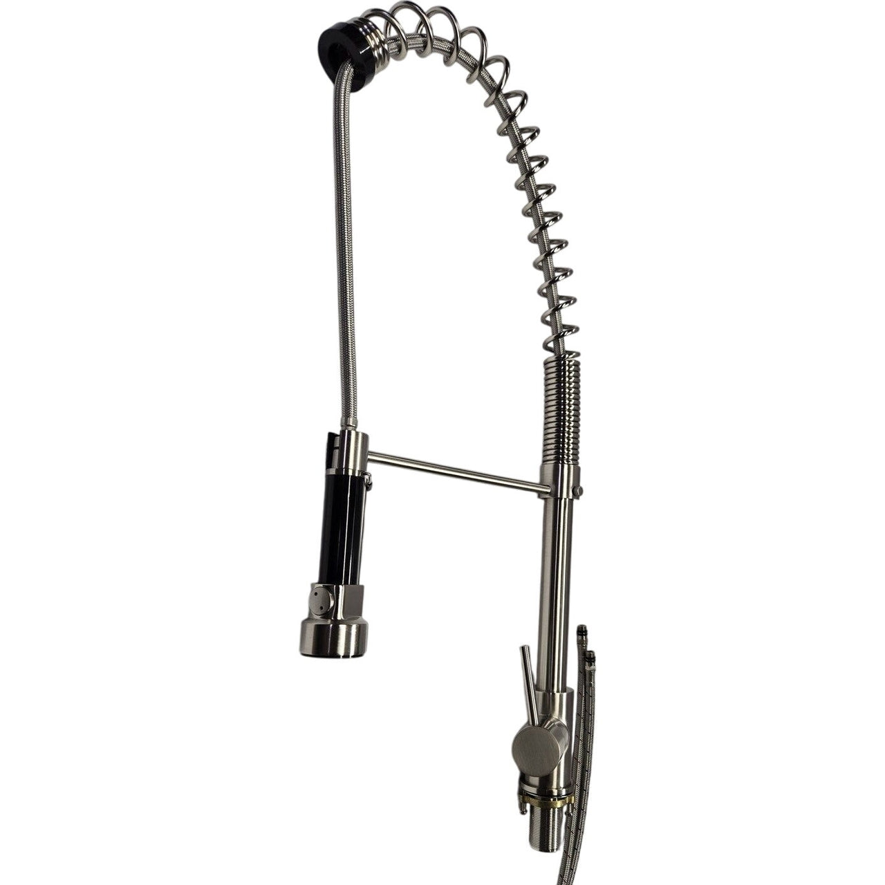 Signature Hardware 418248 Asaro Pull Down Kitchen Faucet - Brushed Nickel