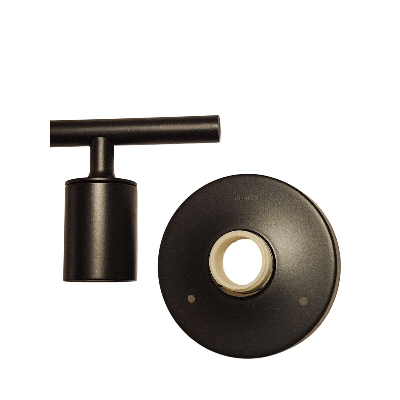 Kohler T14491-4-BL Purist Transfer Valve Trim with Lever Handle - Matte Black