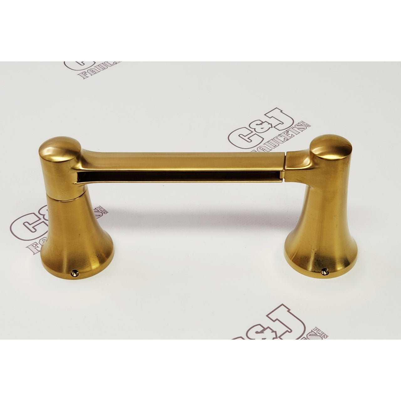 Kohler 21954-2MB Tempered Wall Mount Toilet Paper Holder - Brushed Brass READ