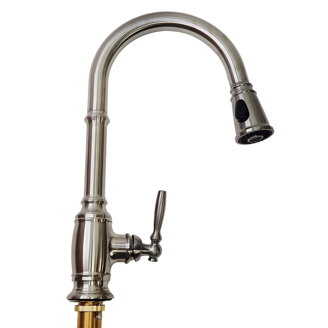 Signature Hardware 481705 Finnian Pull-Down Kitchen Faucet - Stainless Steel