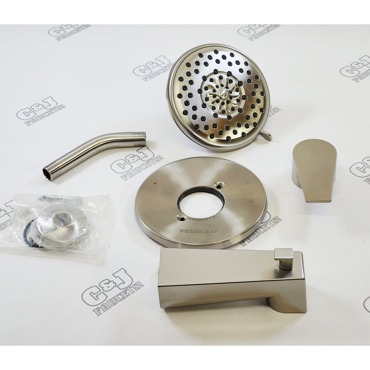 Peerless PTT14419-BN Xander 1.5 GPM Tub/Shower Trim Only - Brushed Nickel READ