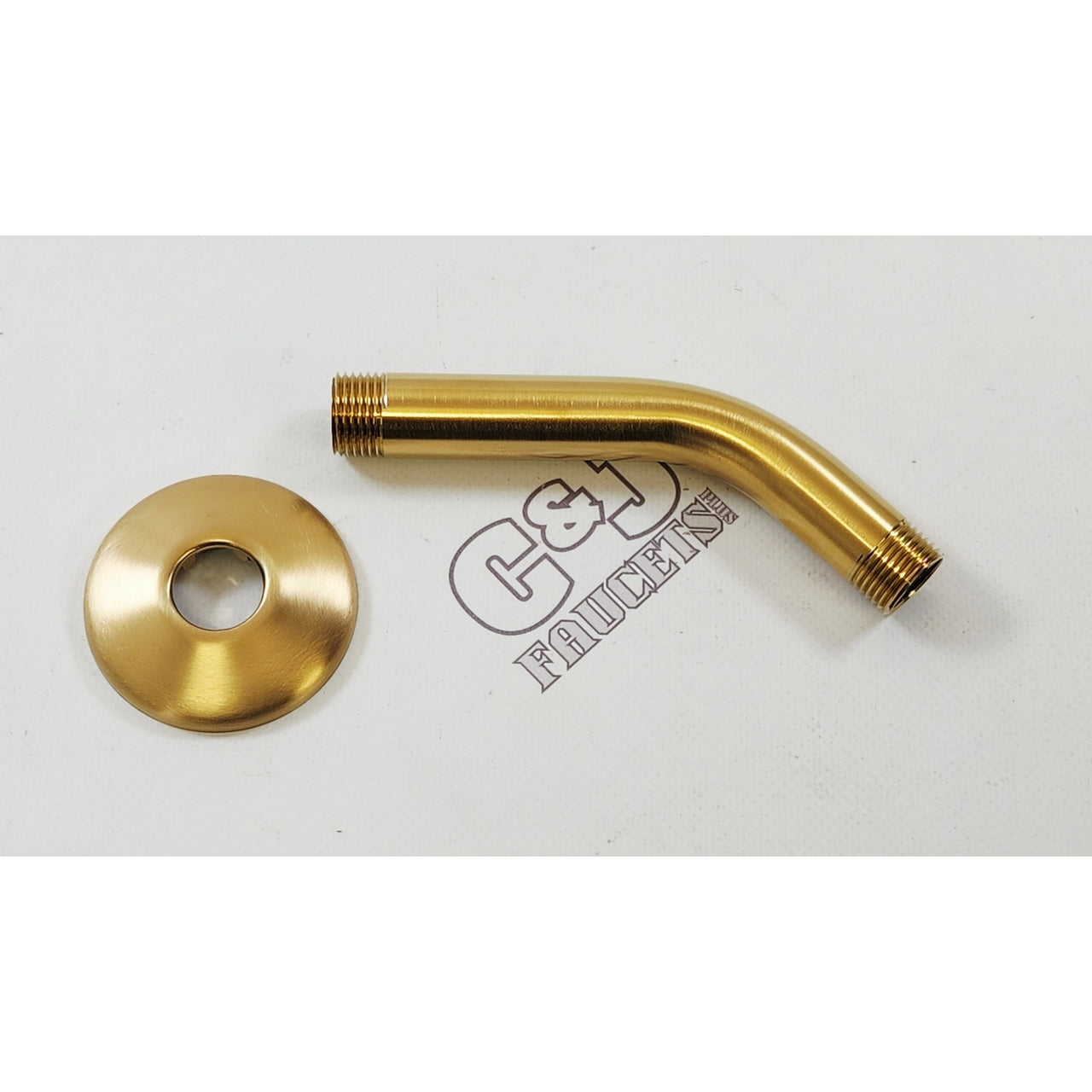 Kohler 7395-2MB MasterShower 5-3/8" Shower Arm and Flange - Brass