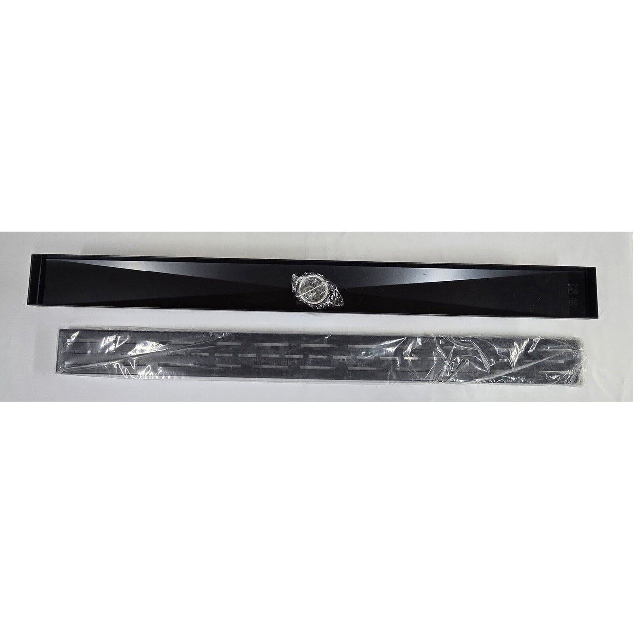 Signature Hardware 443342 Effendi 36" Linear Shower Drain - Matte Black