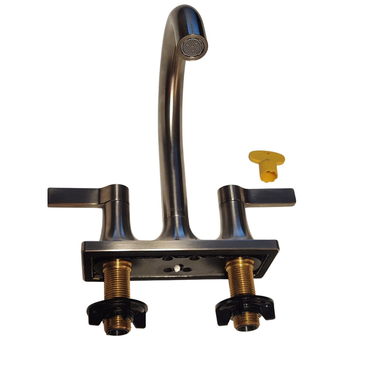 Kohler 28124-4-BN Venza Bathroom Sink Faucet, 1.2 GPM - Brushed Nickel *READ
