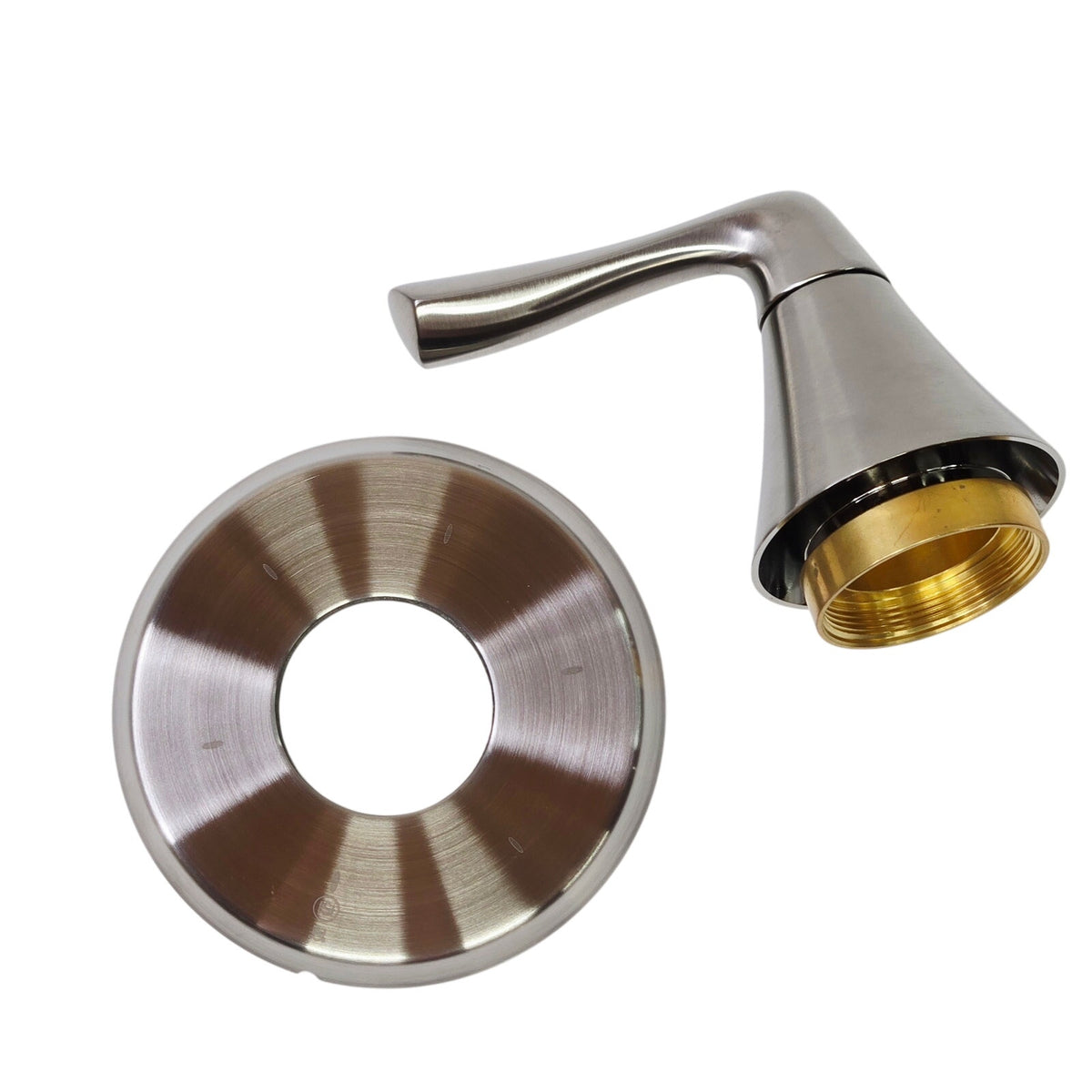 Signature Hardware 447681 Provincetown Diverter Trim No Valve-Brush Nickel READ