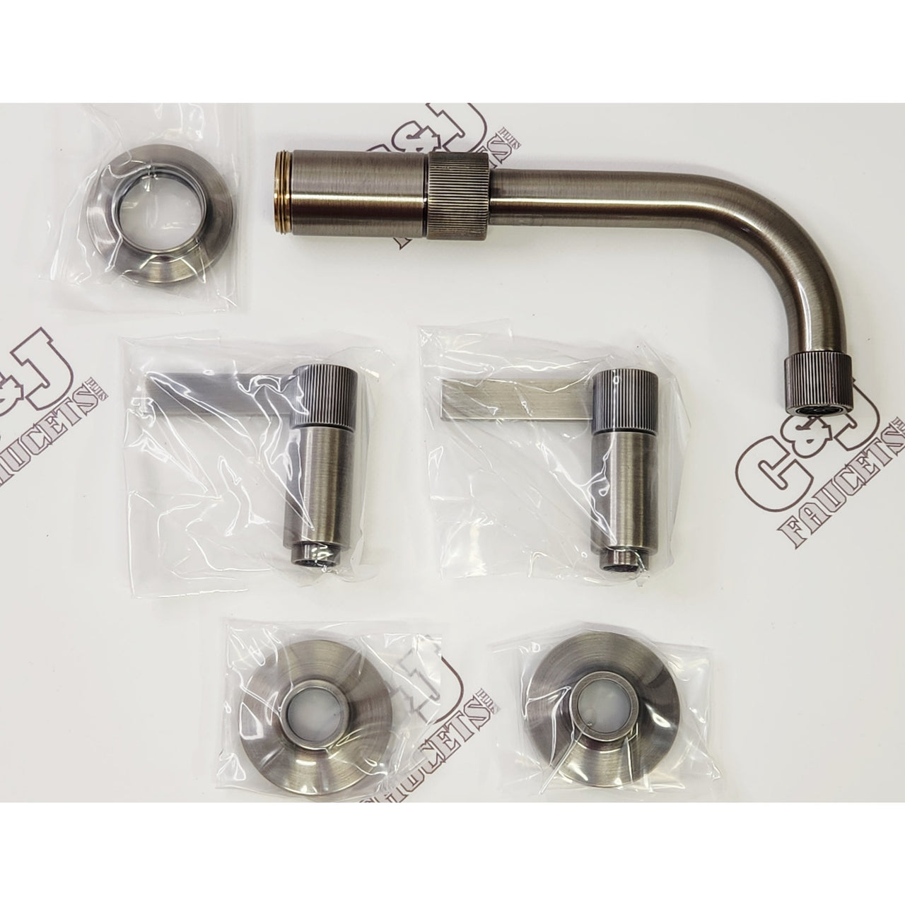 Newport Brass 3-3235/15A Pardees Wall Mounted Tub Faucet - Antique Nickel