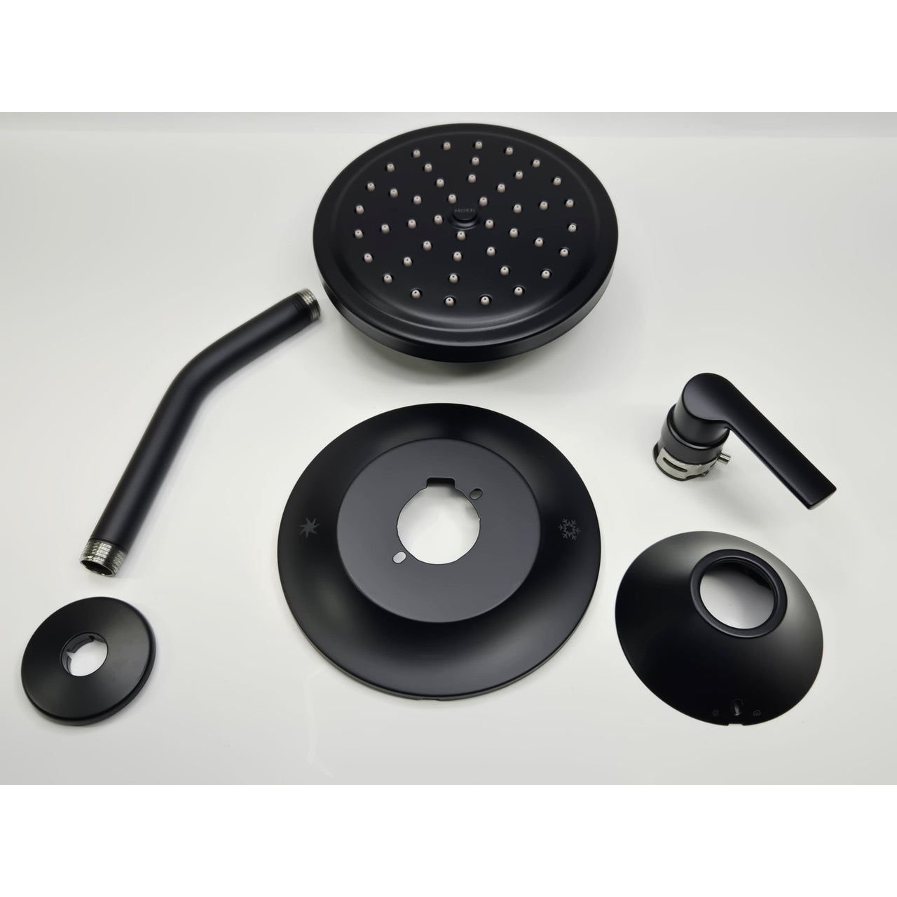 Moen TS2202BL Doux 2.5 GPM Shower Only Trim Package Less Valve - Matte Black