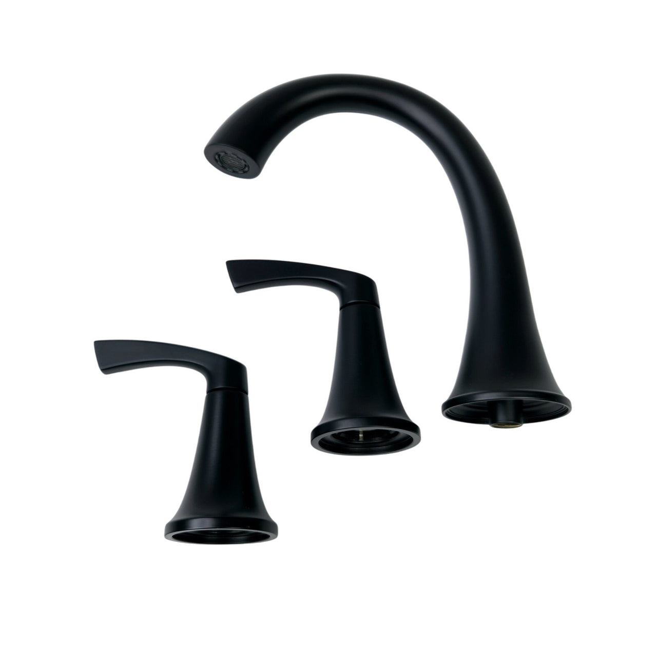 Moen 84468BL Korek 8 in. Widespread High-Arc Bathroom Faucet - Matte Black