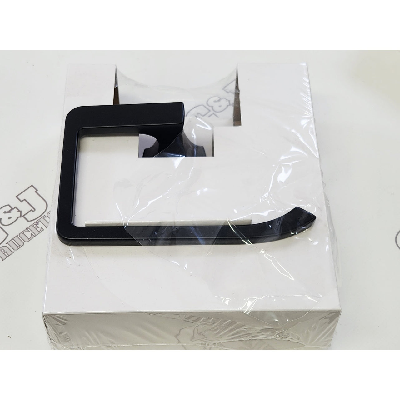 Pfister BRB-VNC0B Venturi Wall Mount Towel Ring - Matte Black