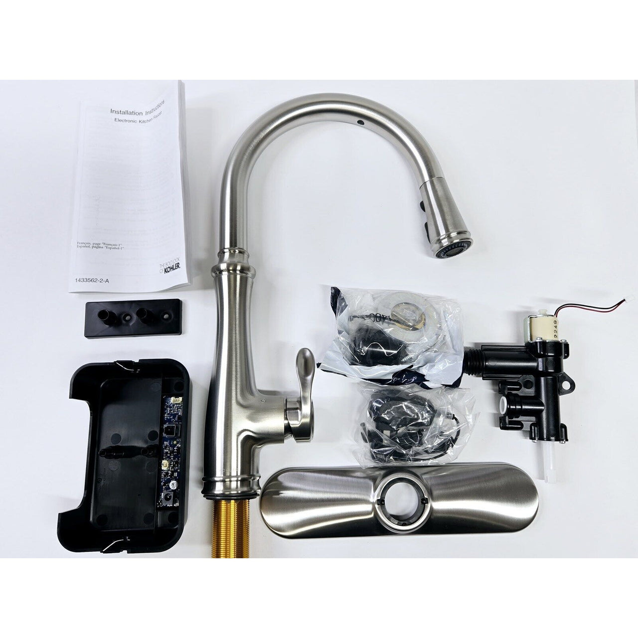 Kohler 29108-VS Bellera Touchless Kitchen Faucet - Vibrant Stainless