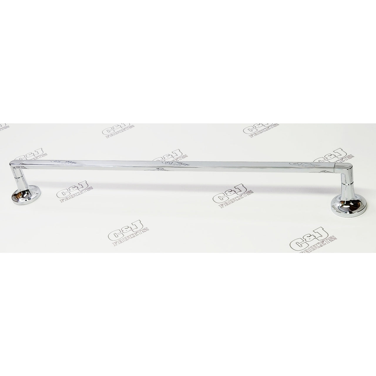 Signature Hardware 466396 Lentz 24" Wall Mounted Towel Bar - Chrome