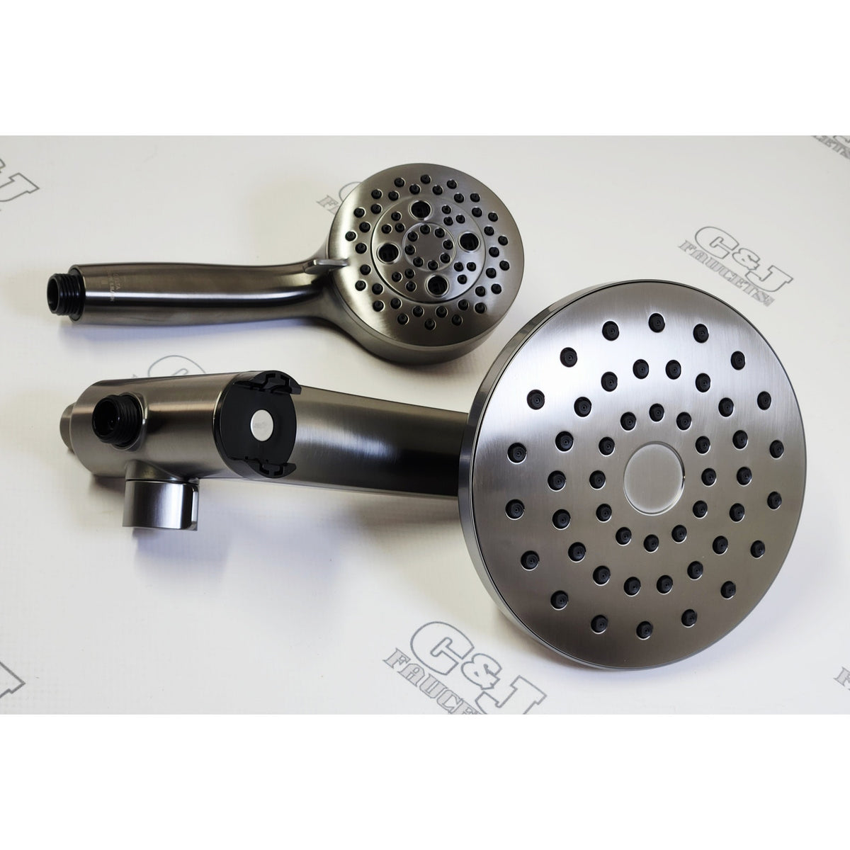 Delta 58600-KS-PR PivotPro Combination Shower- Lumicoat Black Stainless READ