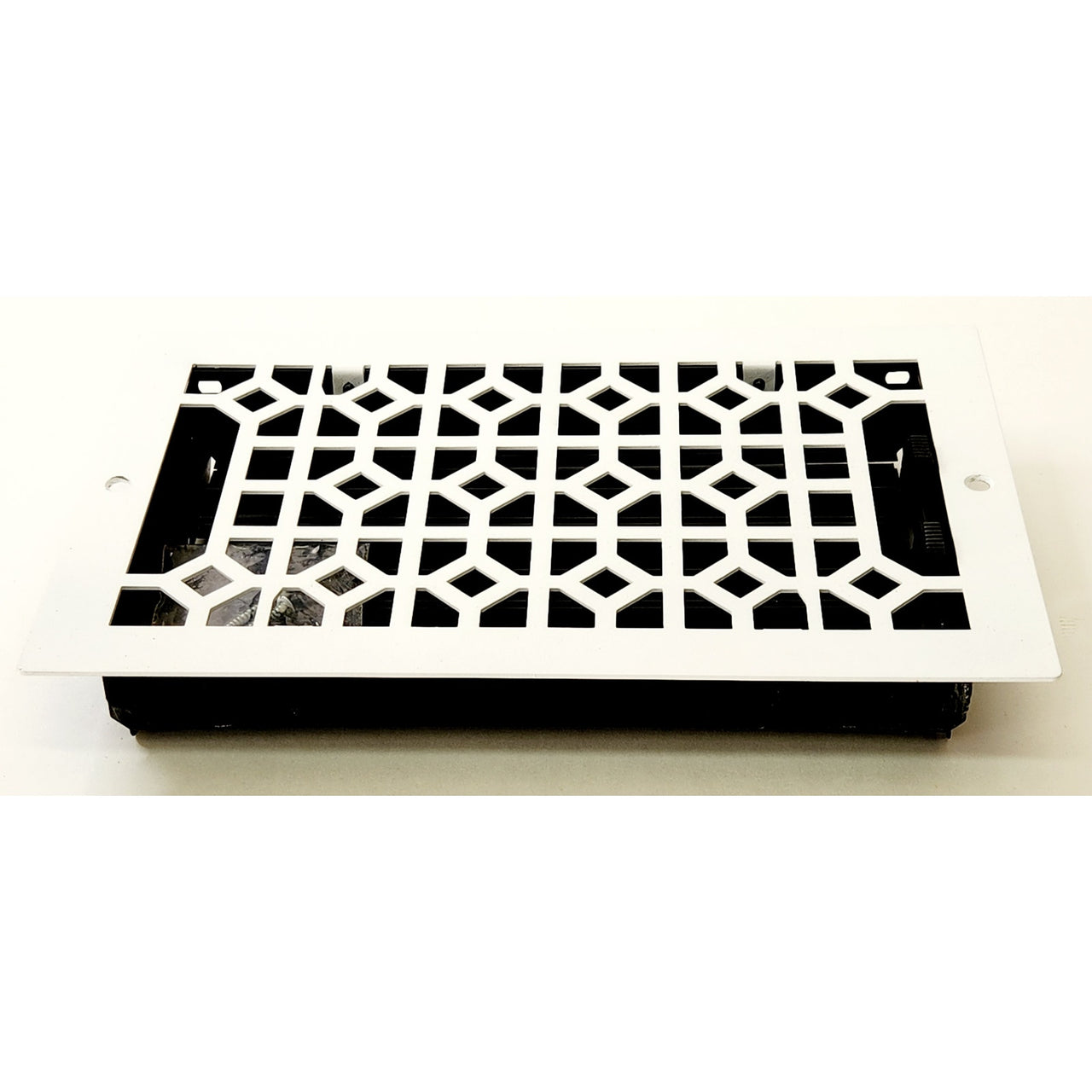 Signature Hardware 445799 Appert 6" x 10" Steel Wall Register - White