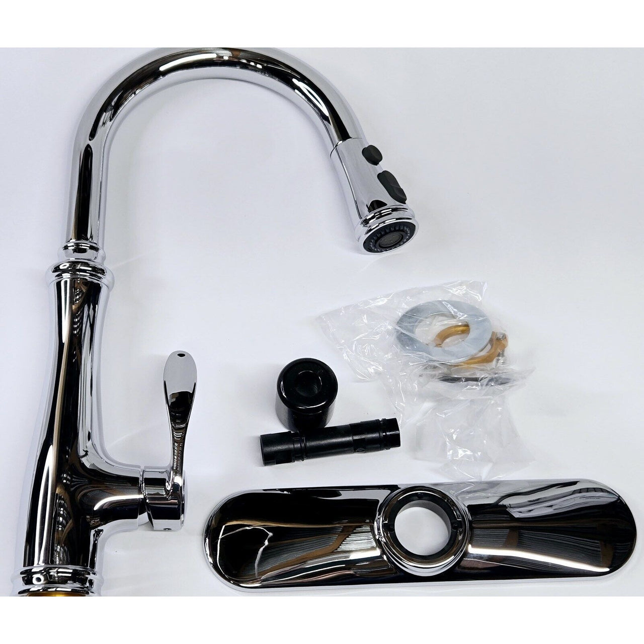 Kohler 560-CP Bellera Pull-down Kitchen Faucet - Polished Chrome