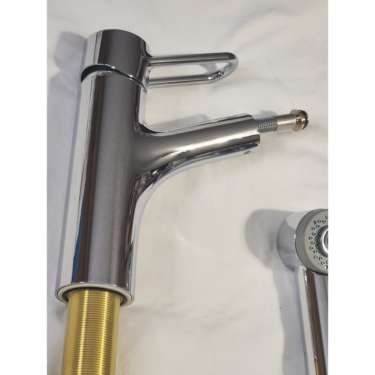 hansgrohe 04704005 Talis Loop Kitchen Faucet with Pull Out Sprayer - Chrome READ