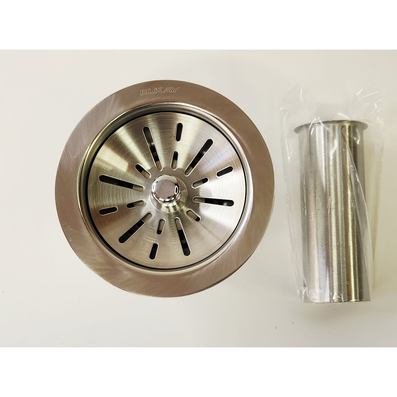 Elkay LK35 3-1/2" Basket Strainer - Polished Stainless Steel READ