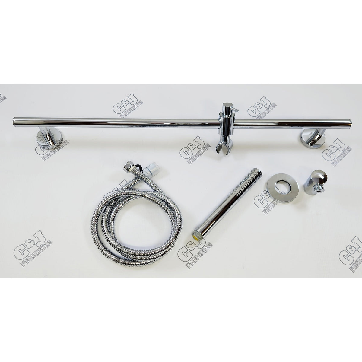 Graff G-8660-PC 1.5 GPM Hand Shower Slide Bar Set - Polished Chrome