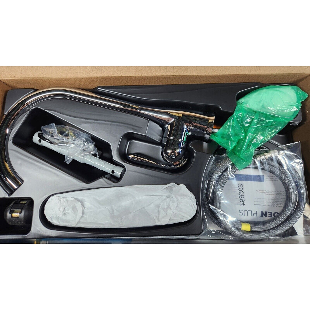 Moen 87879 Haysfield 1-Handle 1-Hole Pull-Down Kitchen Faucet, 1.5 GPM - Chrome