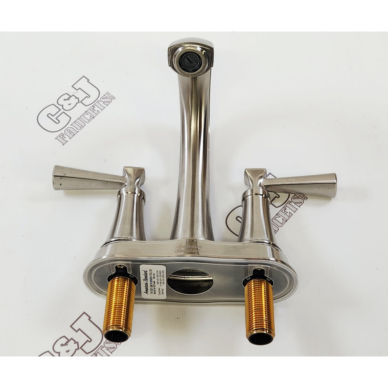 American Standard 7417201.295 Rumson 1.2 GPM Bath Faucet - Brushed Nickel READ