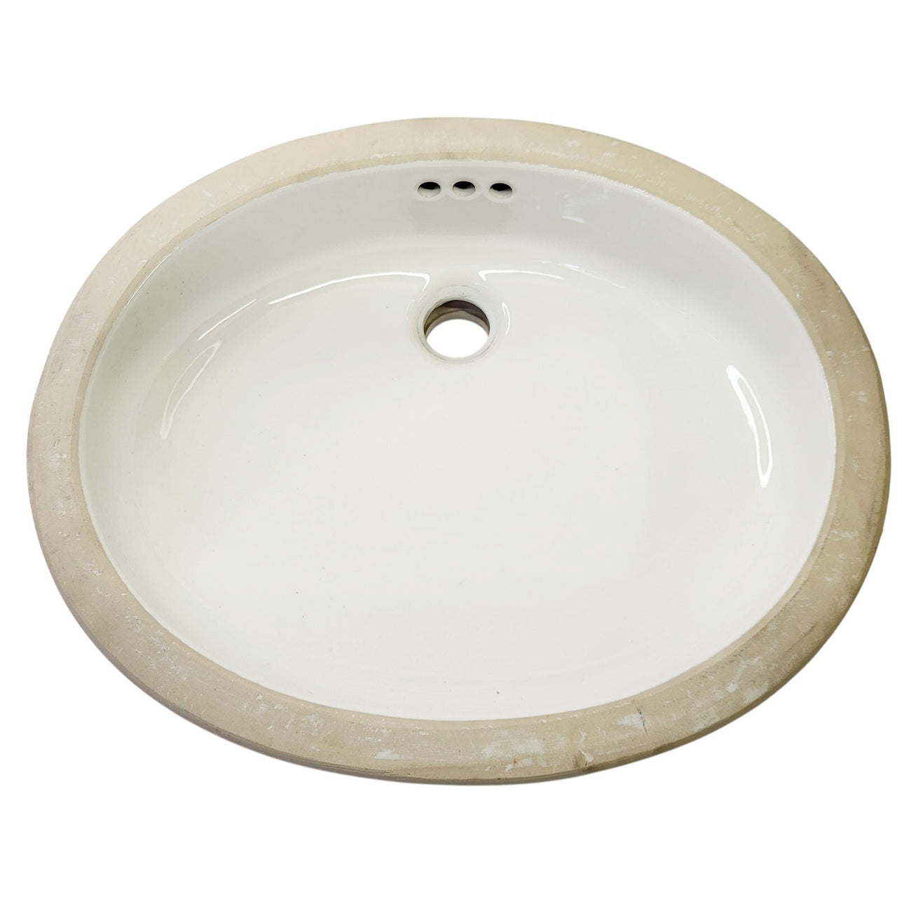 American Standard 9482000.020 Ovalyn Undermount Porcelain Bathroom Sink -White