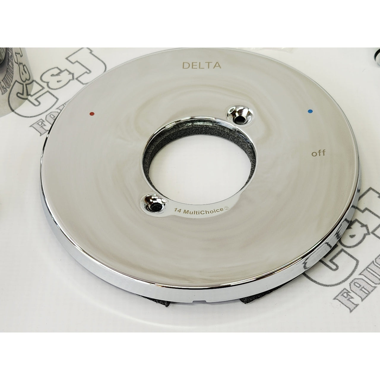 Delta T14035 Saylor Single Function Pressure Balanced Trim Only - Chrome
