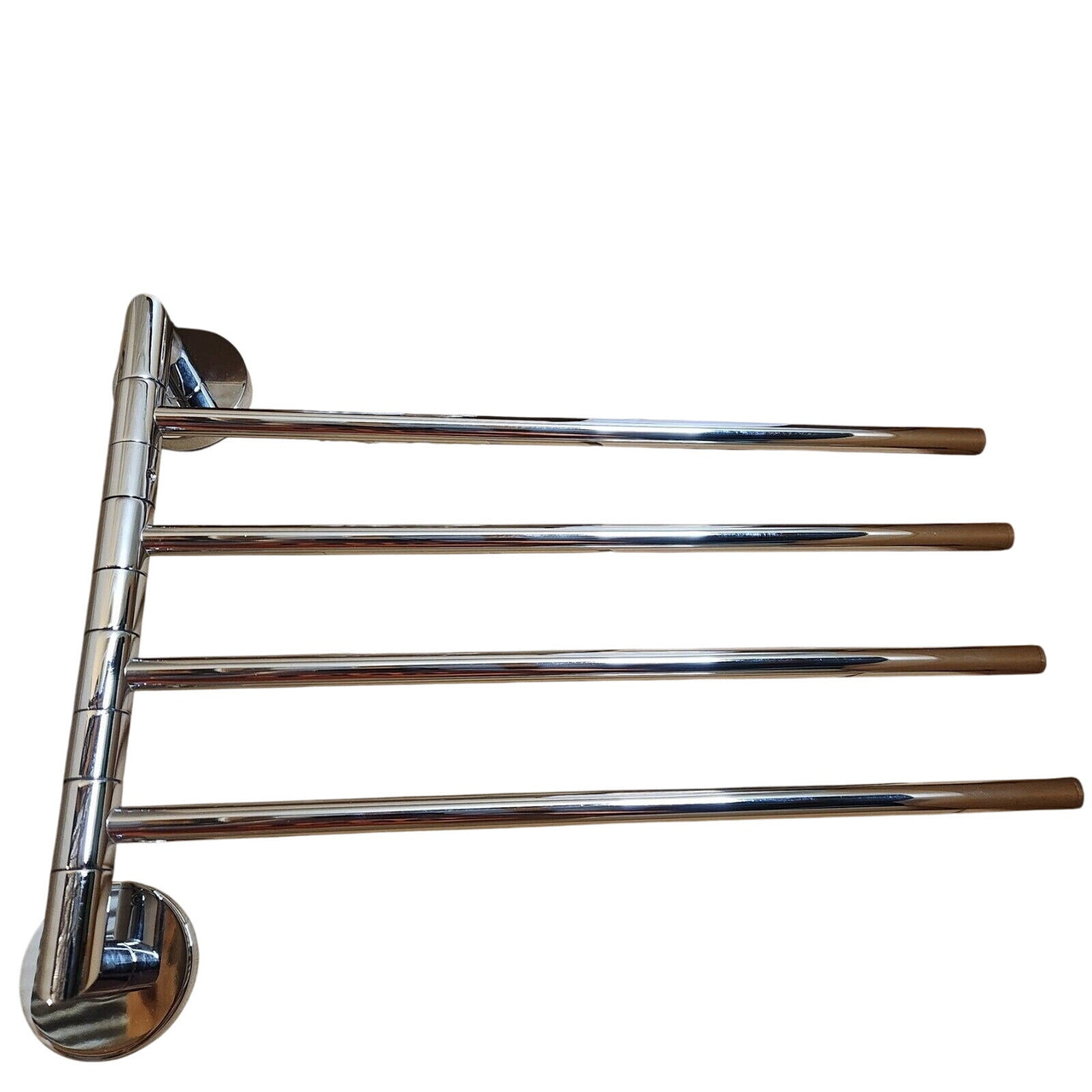 Signature Hardware 353731 Colvin Quadruple Swing Arm Towel Bar - Chrome