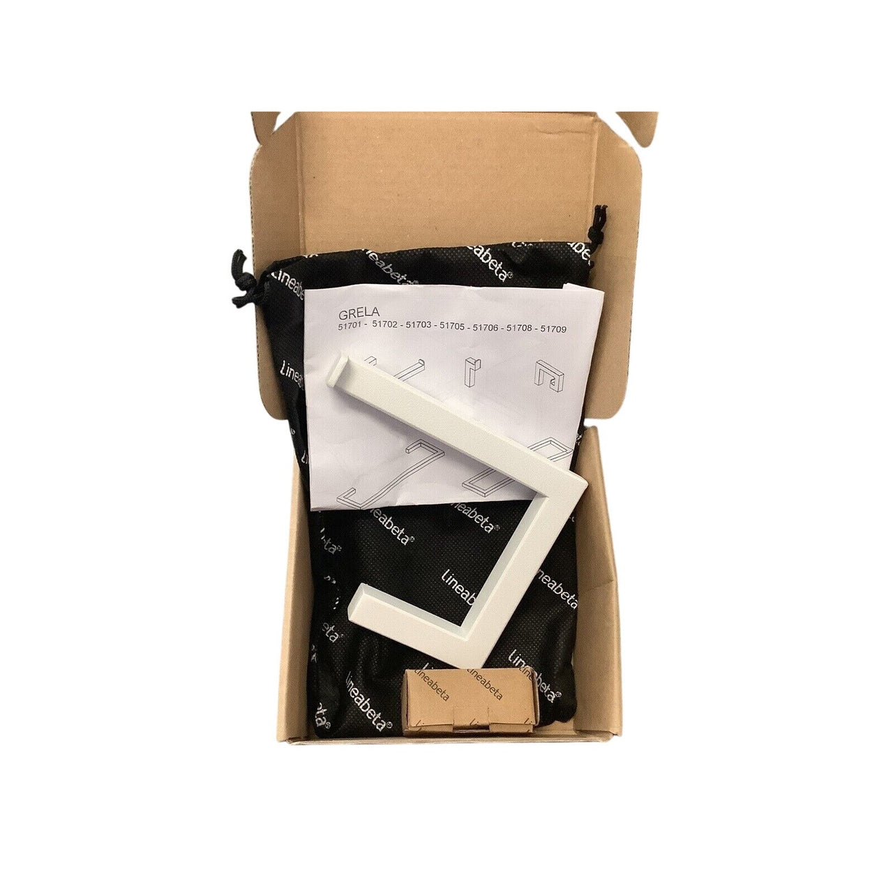 WS Bath Collections 51701.09 Gerla Toilet Paper Holder - Glossy White