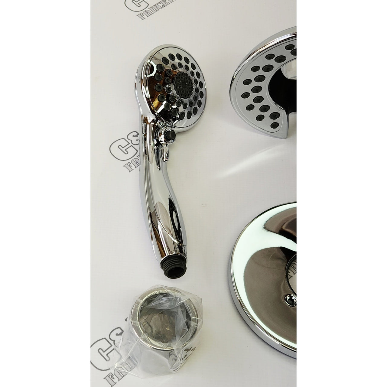 Delta T17435-I Saylor Tub and Shower Combo Less Valve - Chrome READ