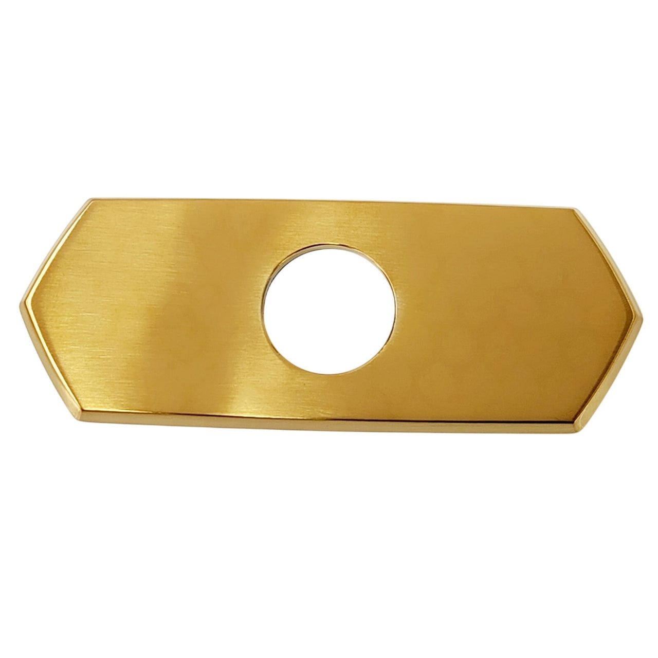 hansgrohe 04819250 Locarno 6-5/8" Escutcheon Plate - Brushed Gold Optic