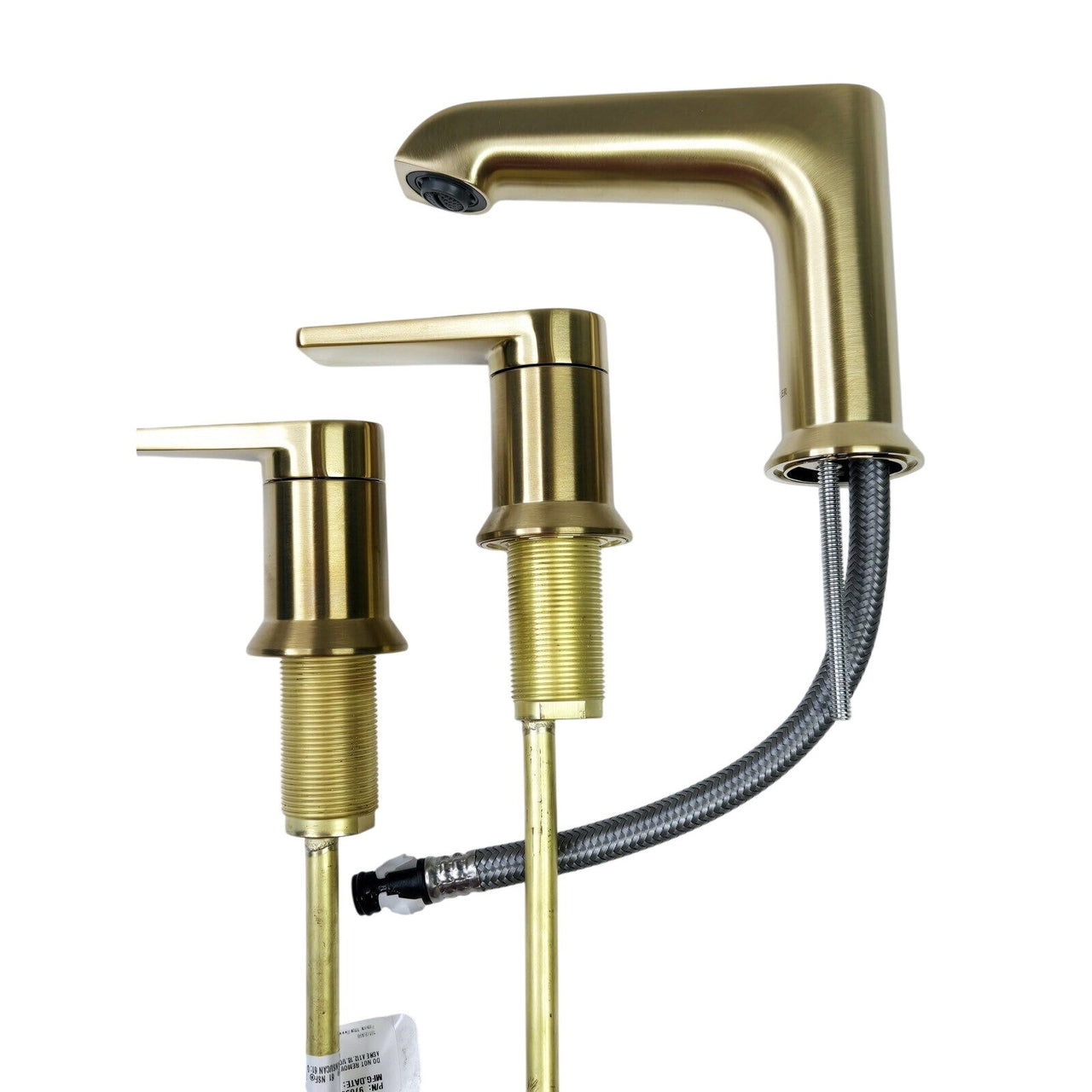 Kohler 97093-4-2MB Hint Widespread Bath Faucet - Vibrant Brushed Moderne Brass
