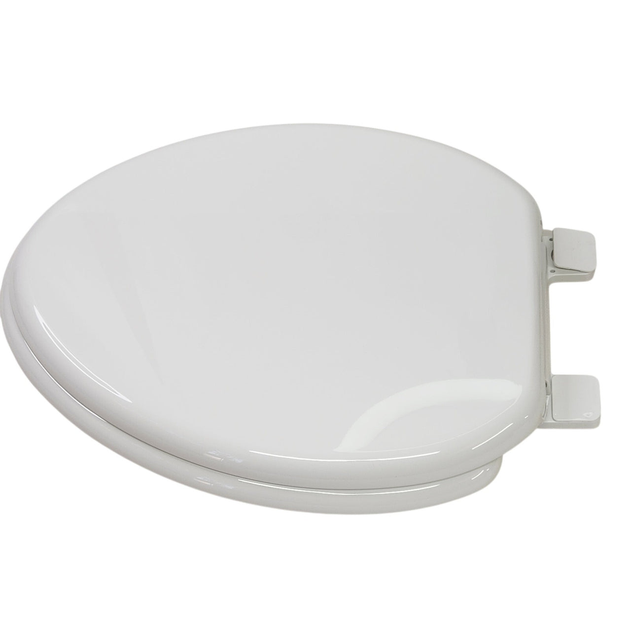 Signature Hardware 447334 Traditional Elongated Toilet Seat and Lid  - White