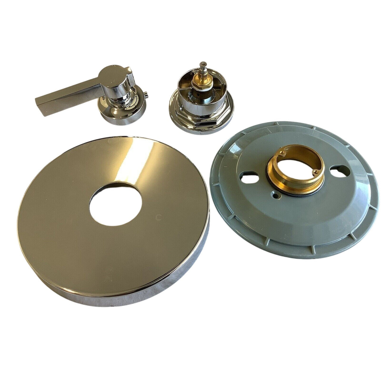 Signature Hardware 448250 Greyfield Thermostatic Valve Trim, LESS Valve - Chrome