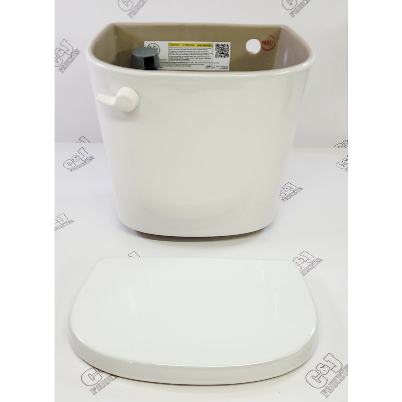 Sterling 404562-0 Valton 1.6 GPF Left Hand Lever Toilet Tank Only - White