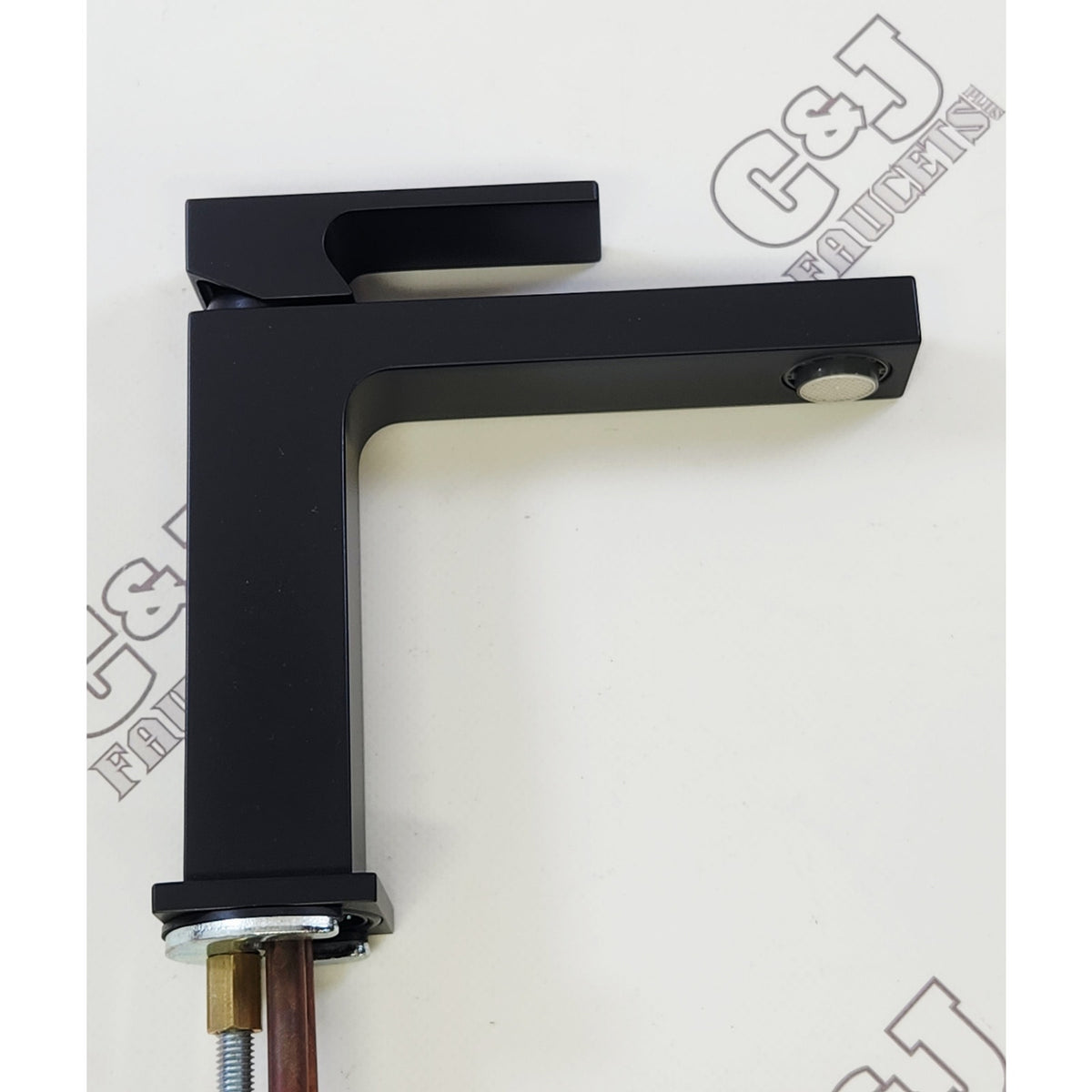 Graff G-11201-LM55-MBK Incanto 1.2 GPM Single Hole Lavatory Faucet - Matte Black